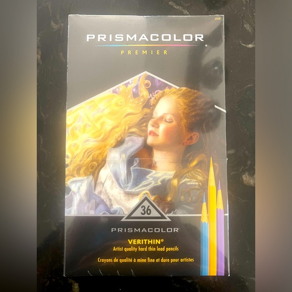 Prismacolor Premier Verithin 36 Coloured Lead Pencil Set - Picture 1 of 2